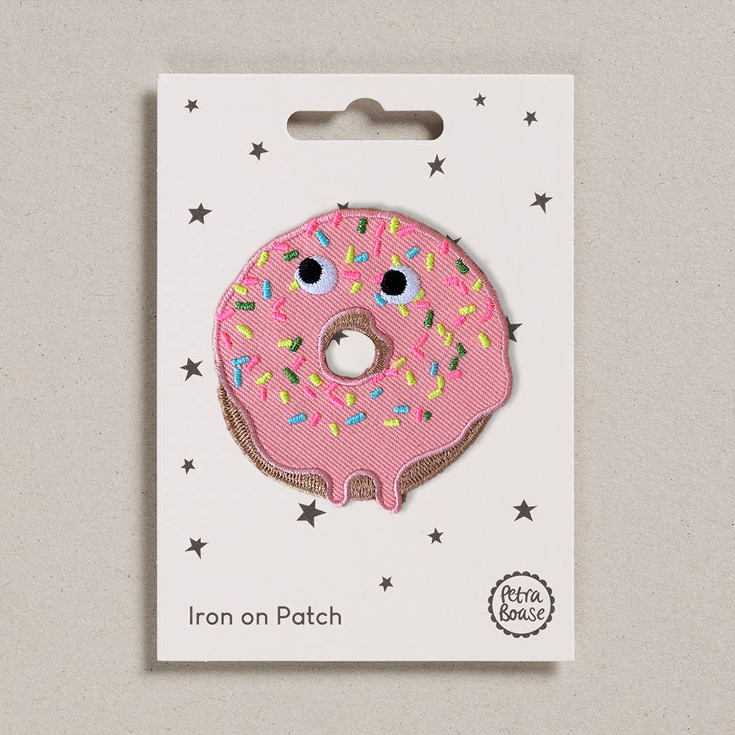 Petra Boase Iron on Patch - Doughnut