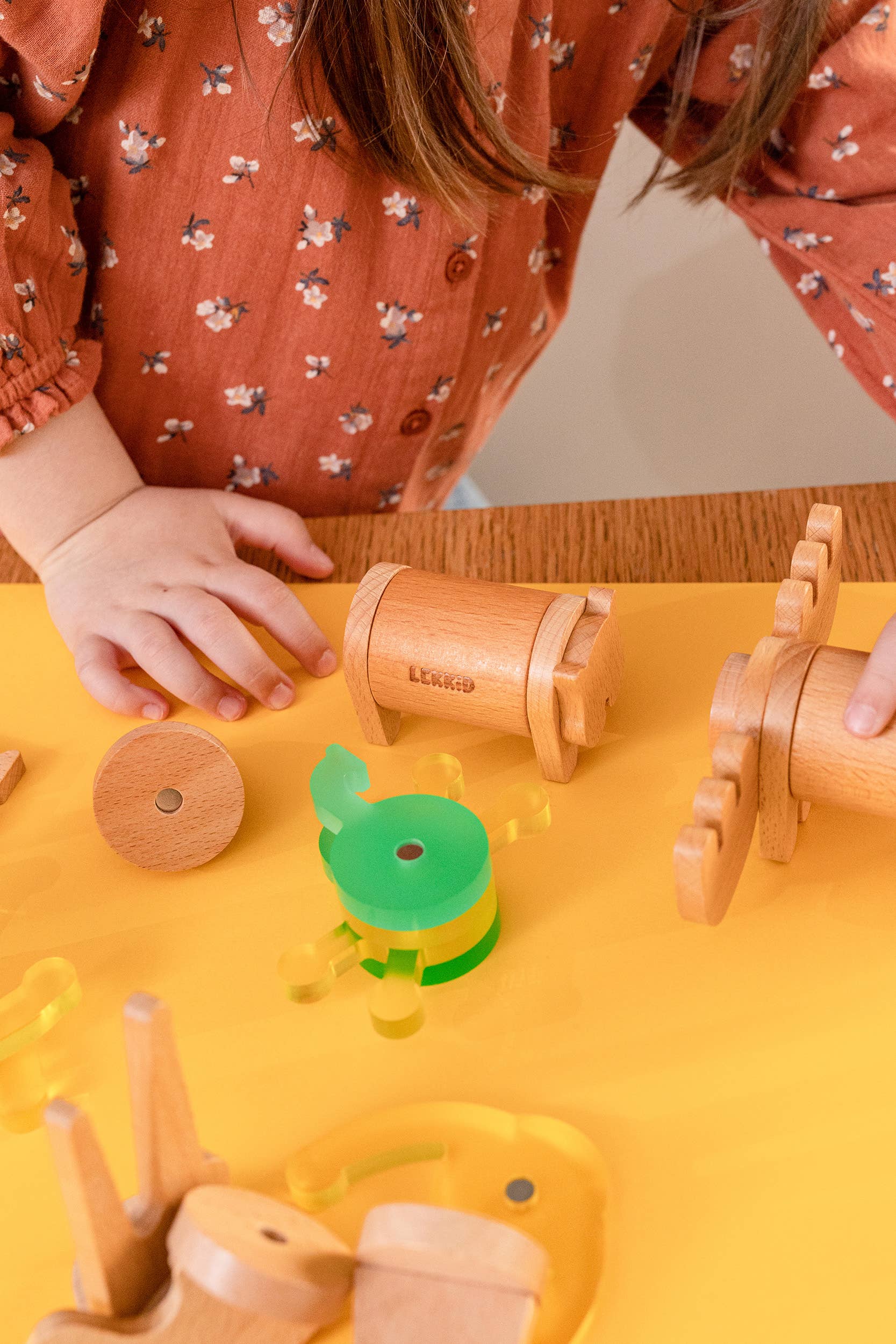 Lekkid - Imaginary Fauna - Jungle Creative Construction Toy