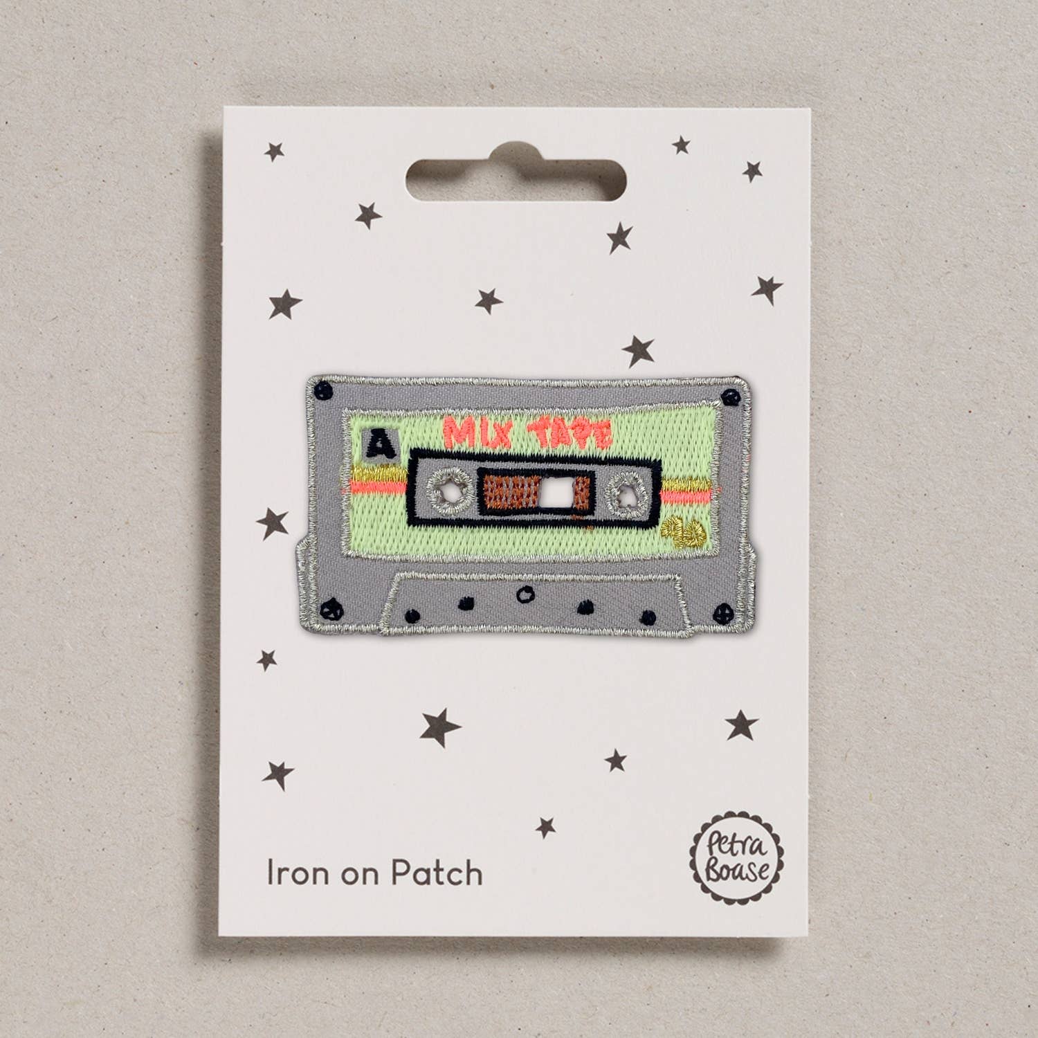 Petra Boase Iron on Patch - Mix Tape