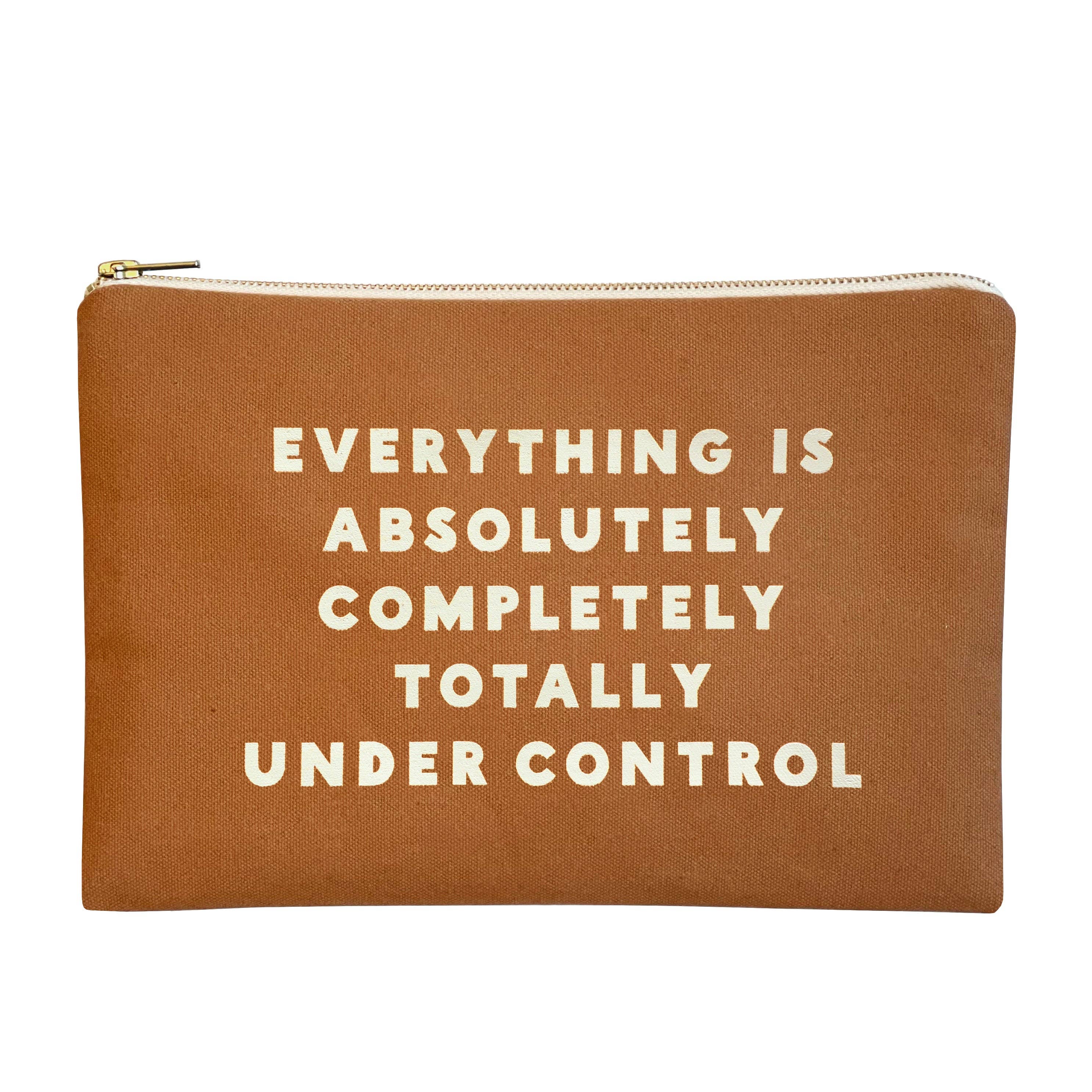 Under Control - Tan Pouch