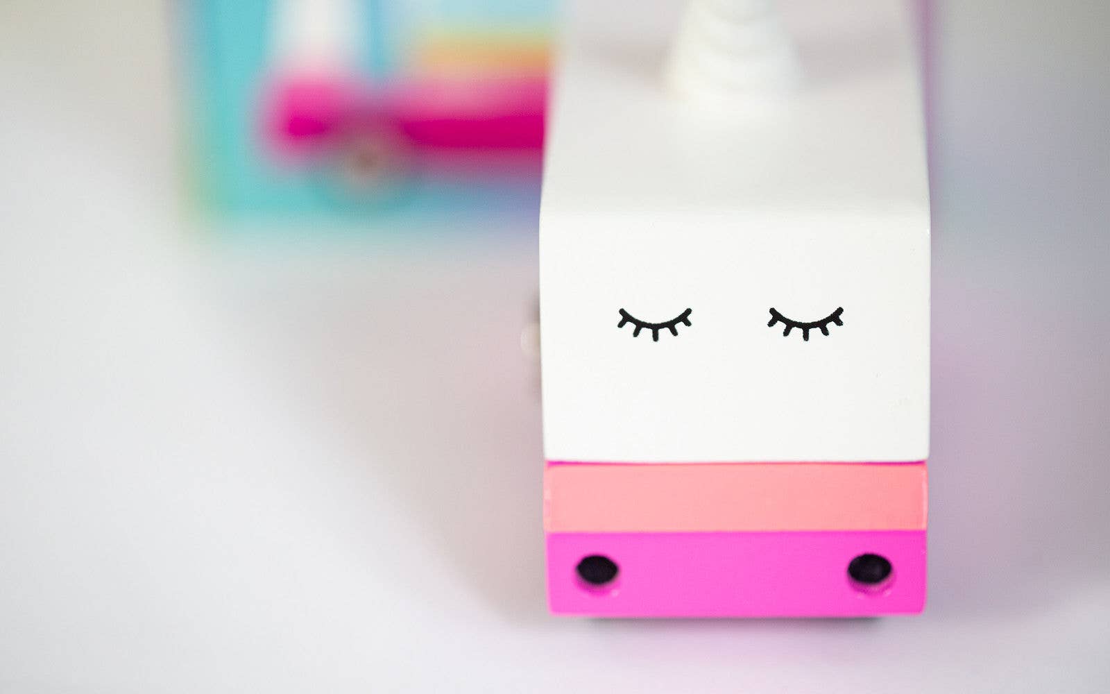 Candylab - Candyvan - Unicorn - Wooden Diecast Toy Car