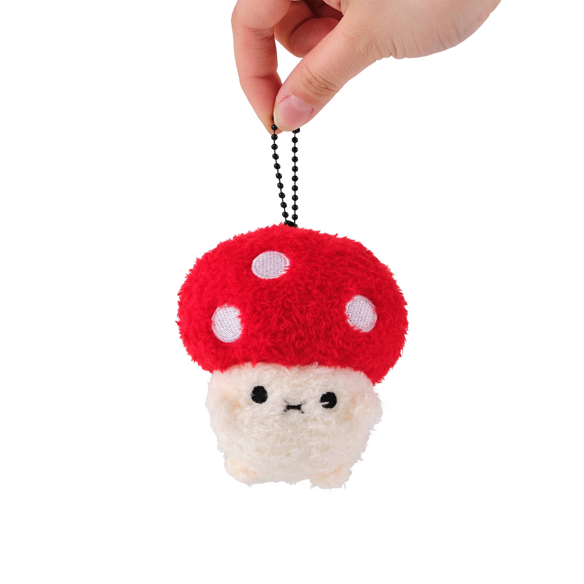 Noodoll - Keyring - Ricemogu - Red and White Mushroom