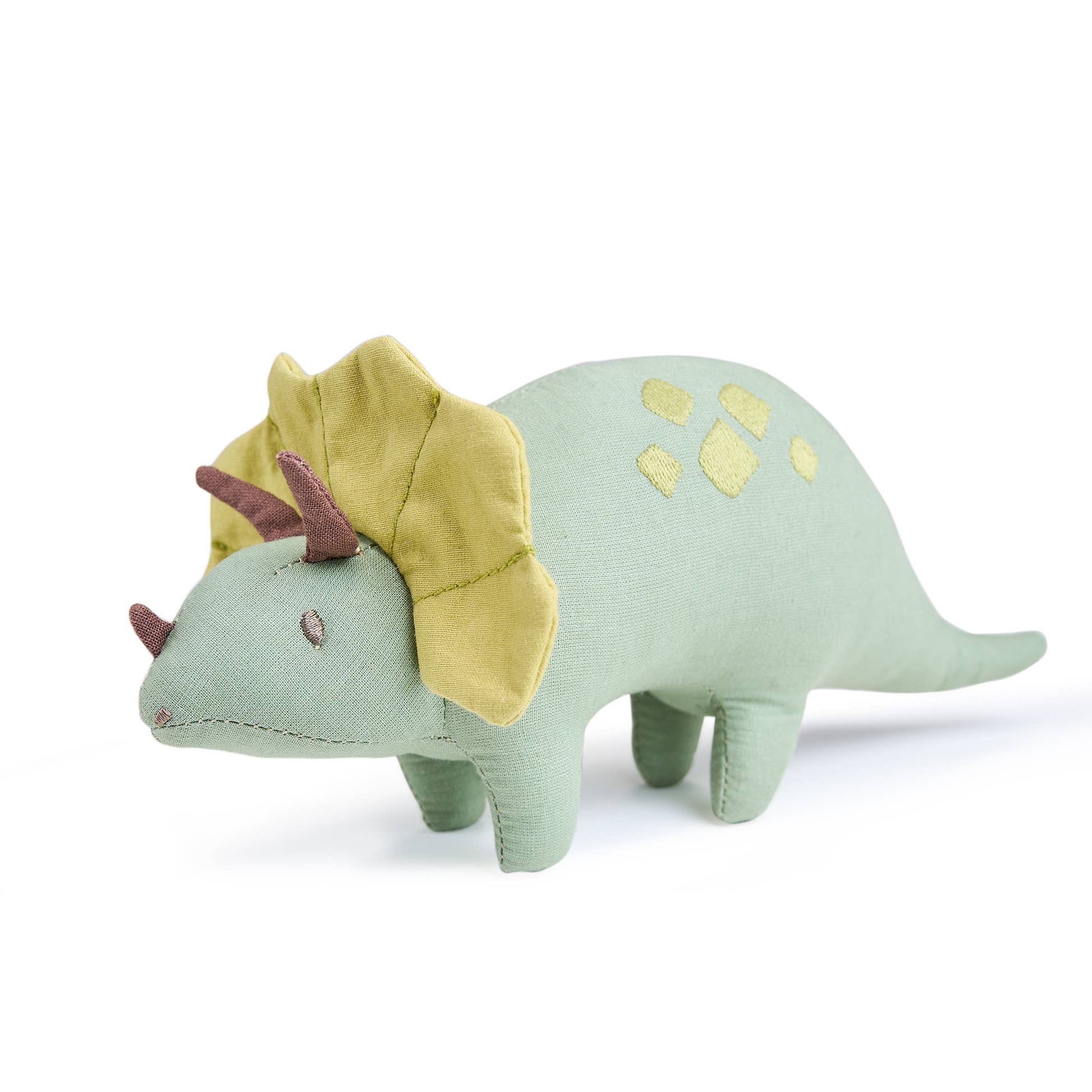 ThreadBear Trike Linen Dinosaur Toy