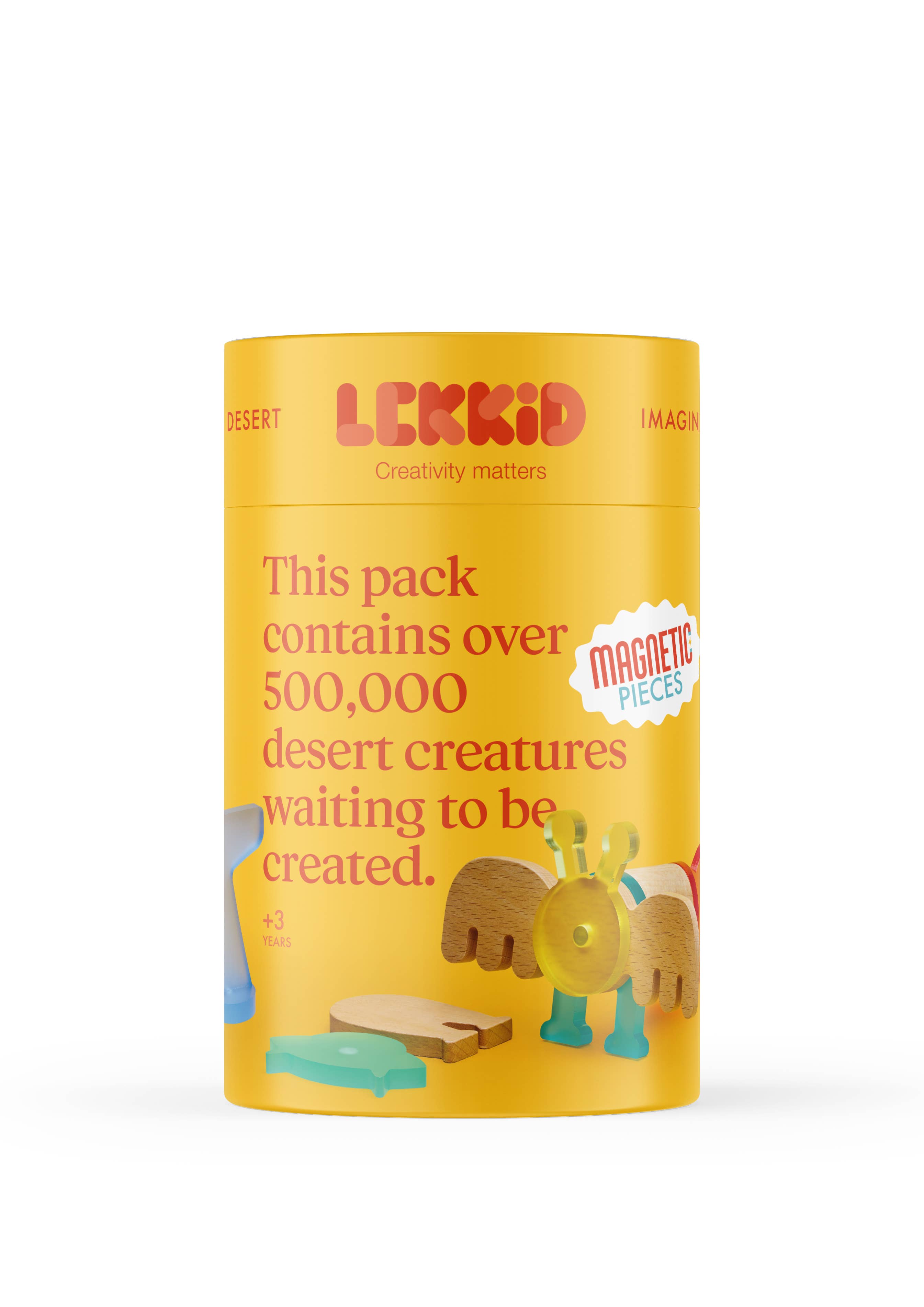 Lekkid - Imaginary Fauna - Desert Creative Construction Toy