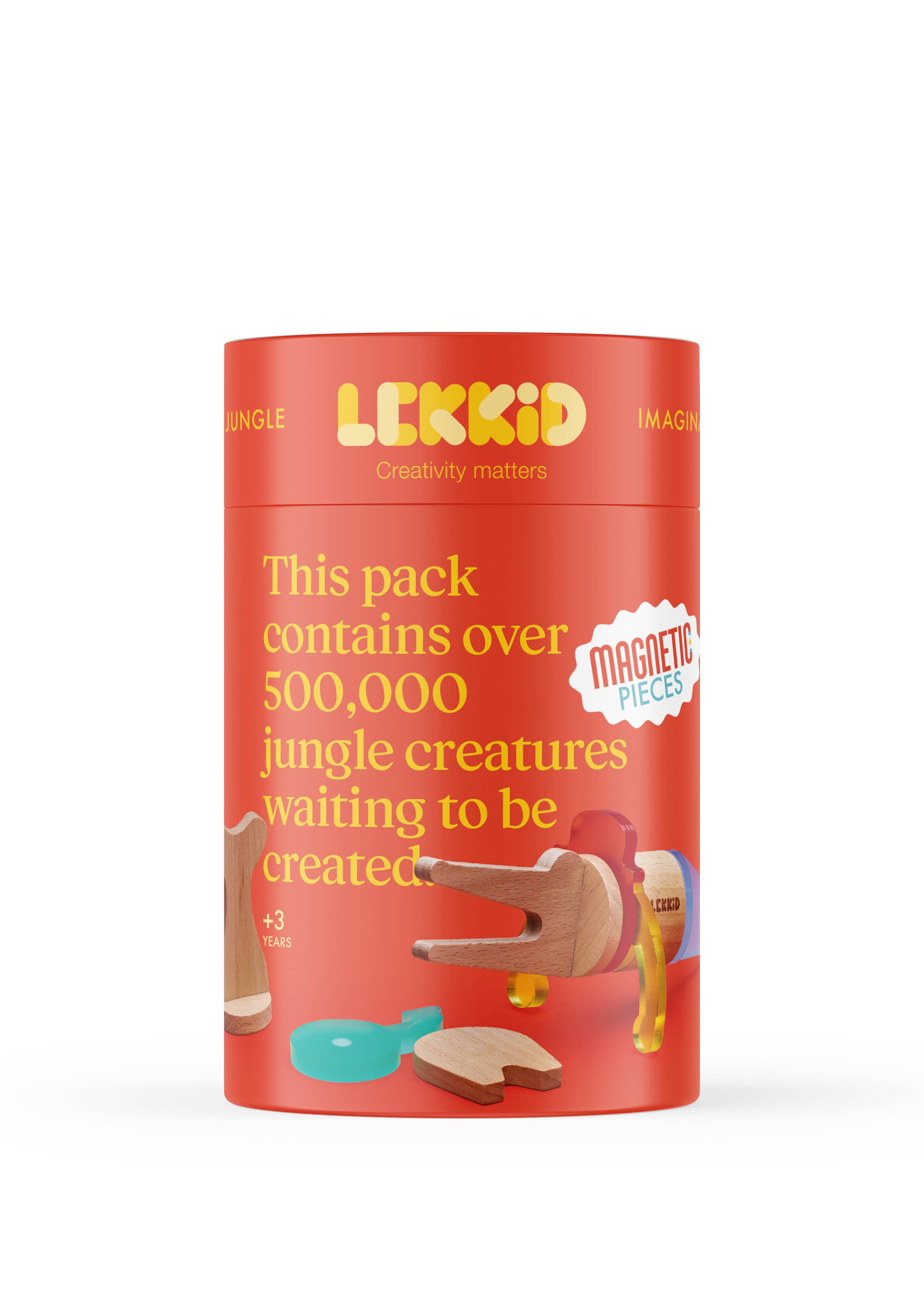 Lekkid - Imaginary Fauna - Jungle Creative Construction Toy