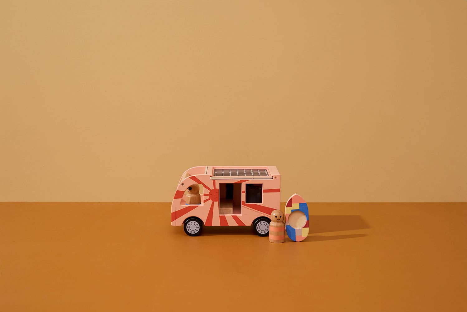 Wooden Campervan and accessories