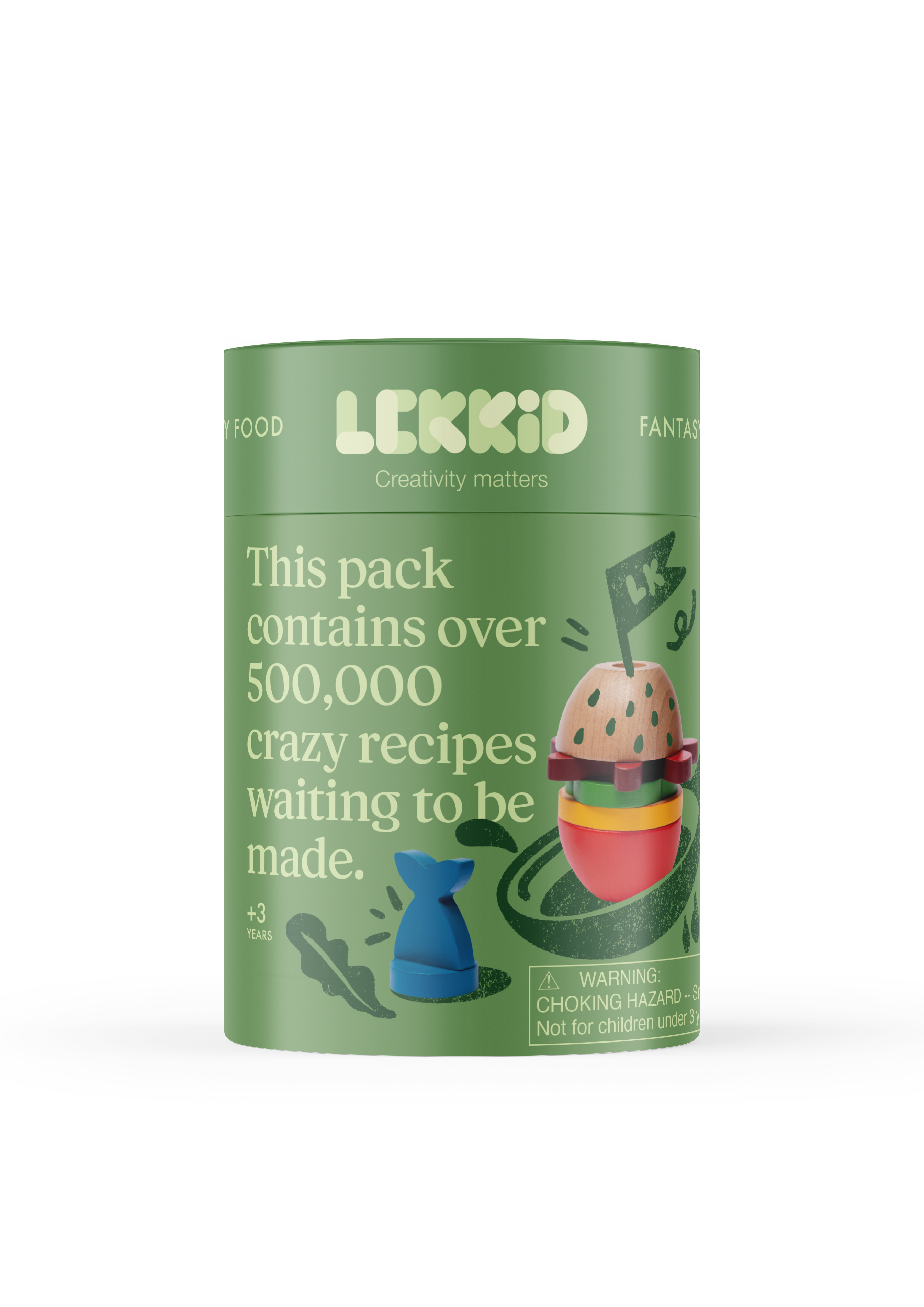 Lekkid - Fantasy Food Creative Construction Toy