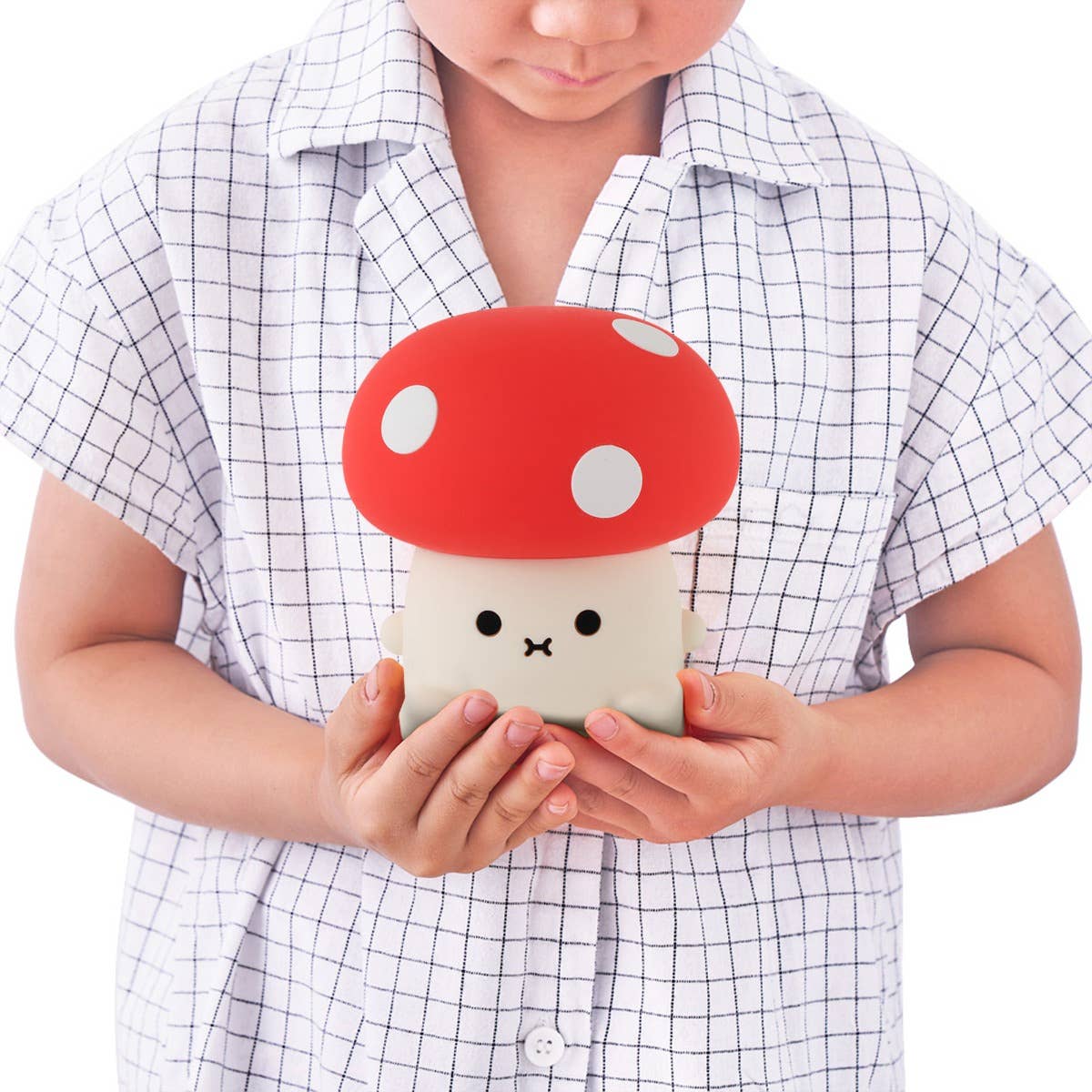 Noodoll - Night light - Ricemogu - Red and White Mushroom