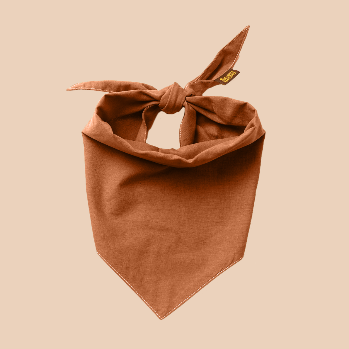 Rust Scout Bandana for dogs: Medium