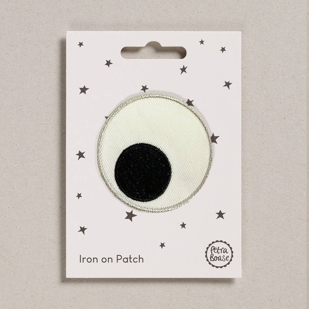 Petra Boase Iron on Patch - Giant Eyeball