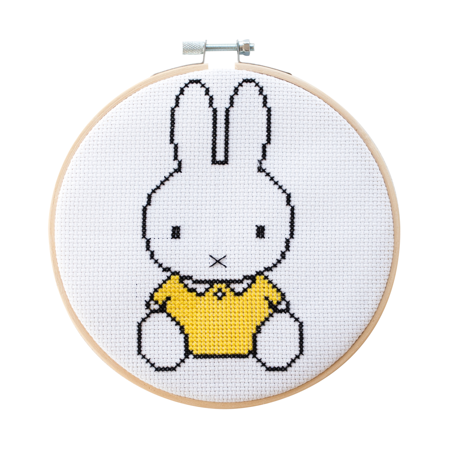 Cotton Clara - Miffy Yellow Cross Stitch Kit: Yellow Top