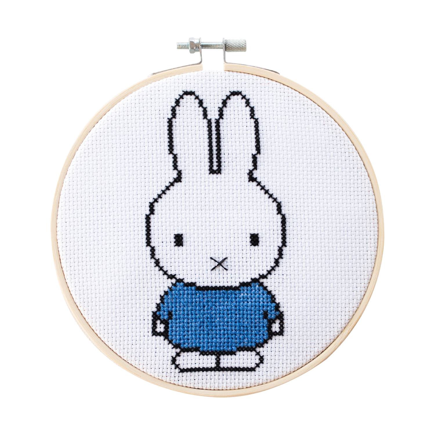 Cotton Clara - Miffy - Blue Cross Stitch Kit: Blue Top