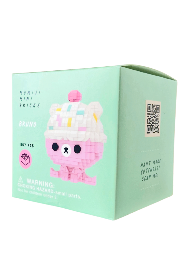 Momiji - Bruno Bear Mini Bricks set