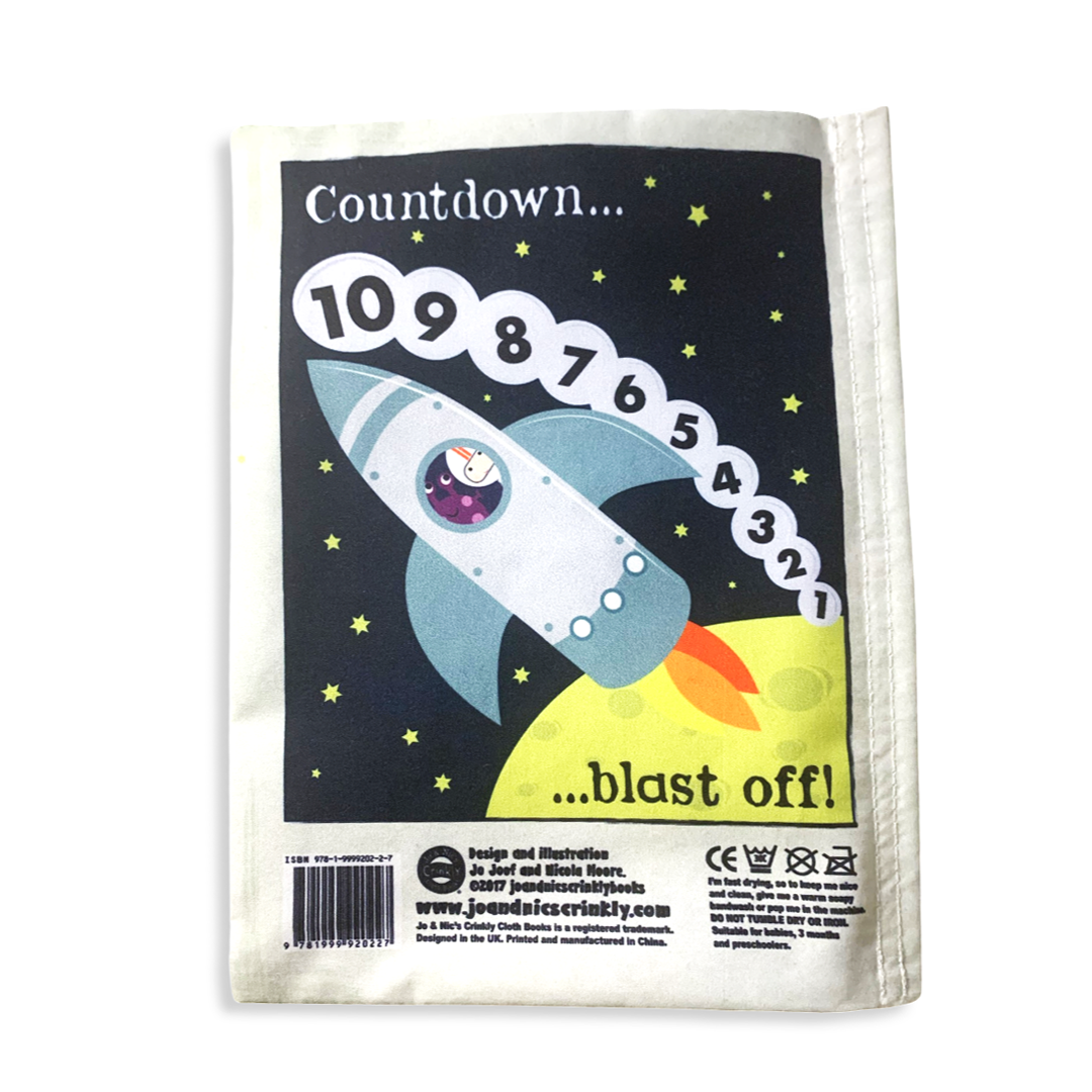 Nursery Times - Crinkly Newspaper - Space Count