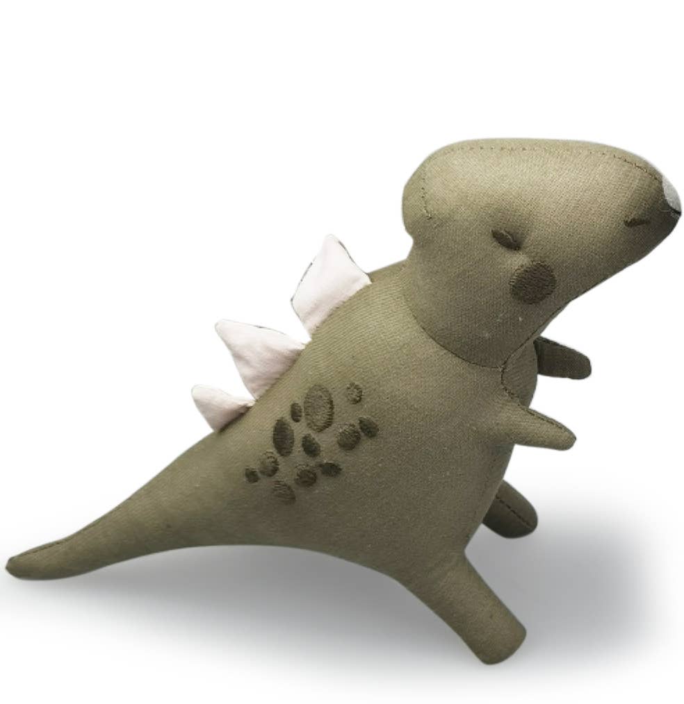 ThreadBear T-Rex Linen Dinosaur Toy