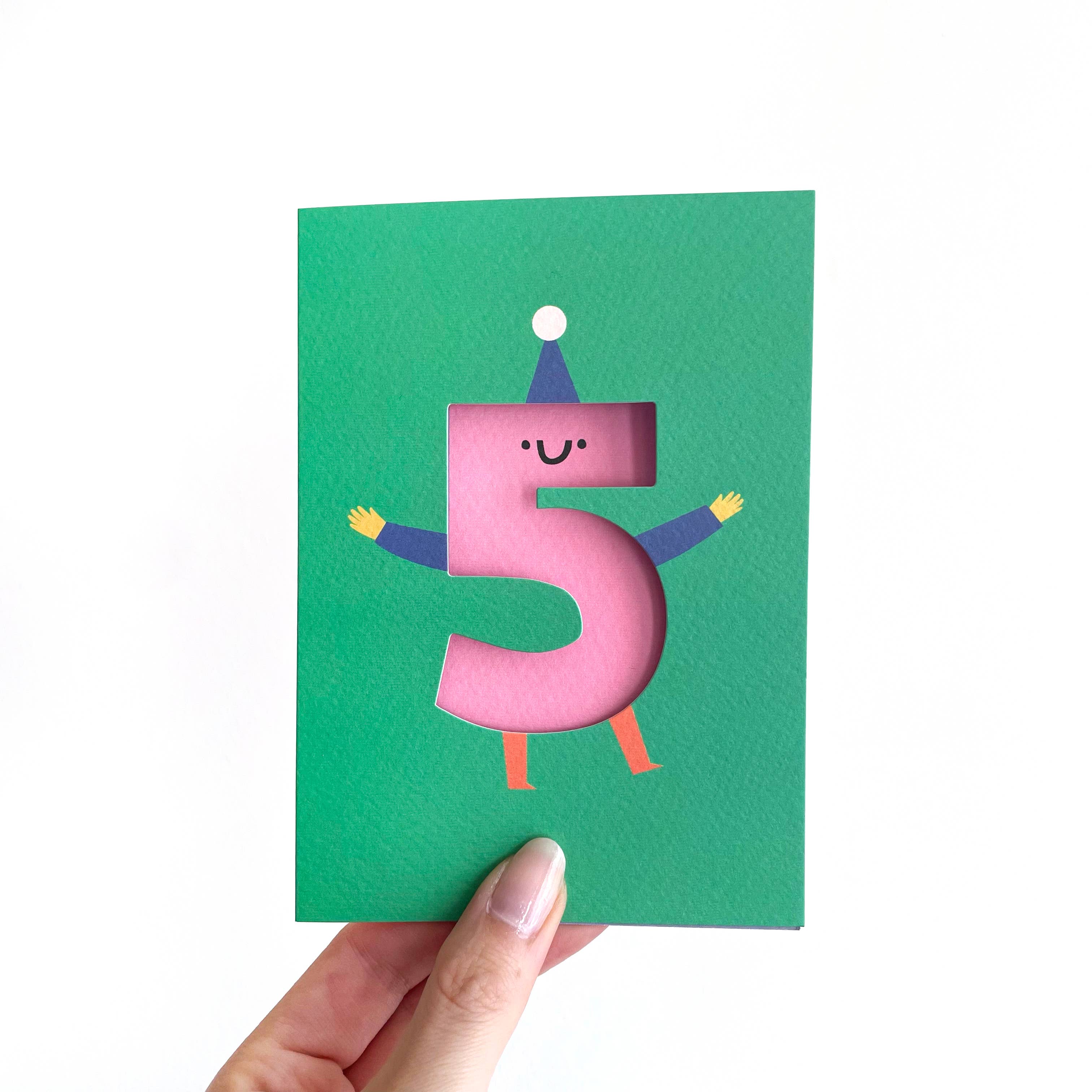 Rumble Cards - Happy Birthday - Five