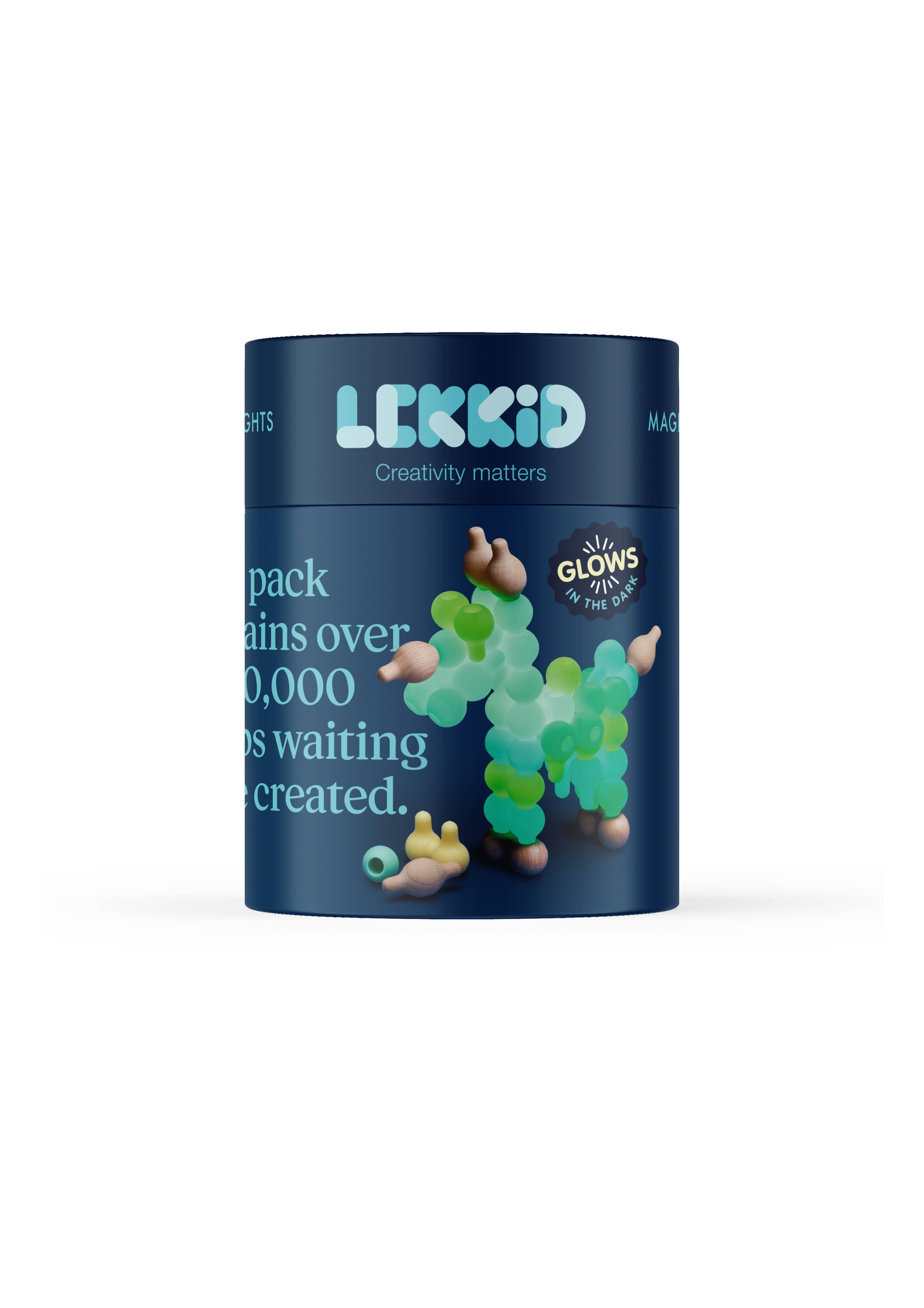 Lekkid - Magical Lights - Glow in the Dark Creative Construction Toy