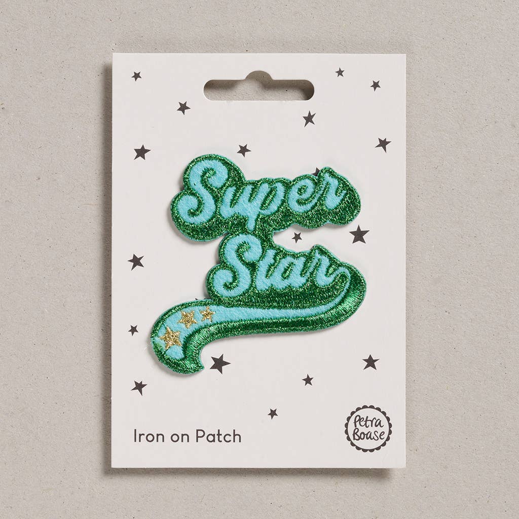 Petra Boase Iron on Patch - Super Star