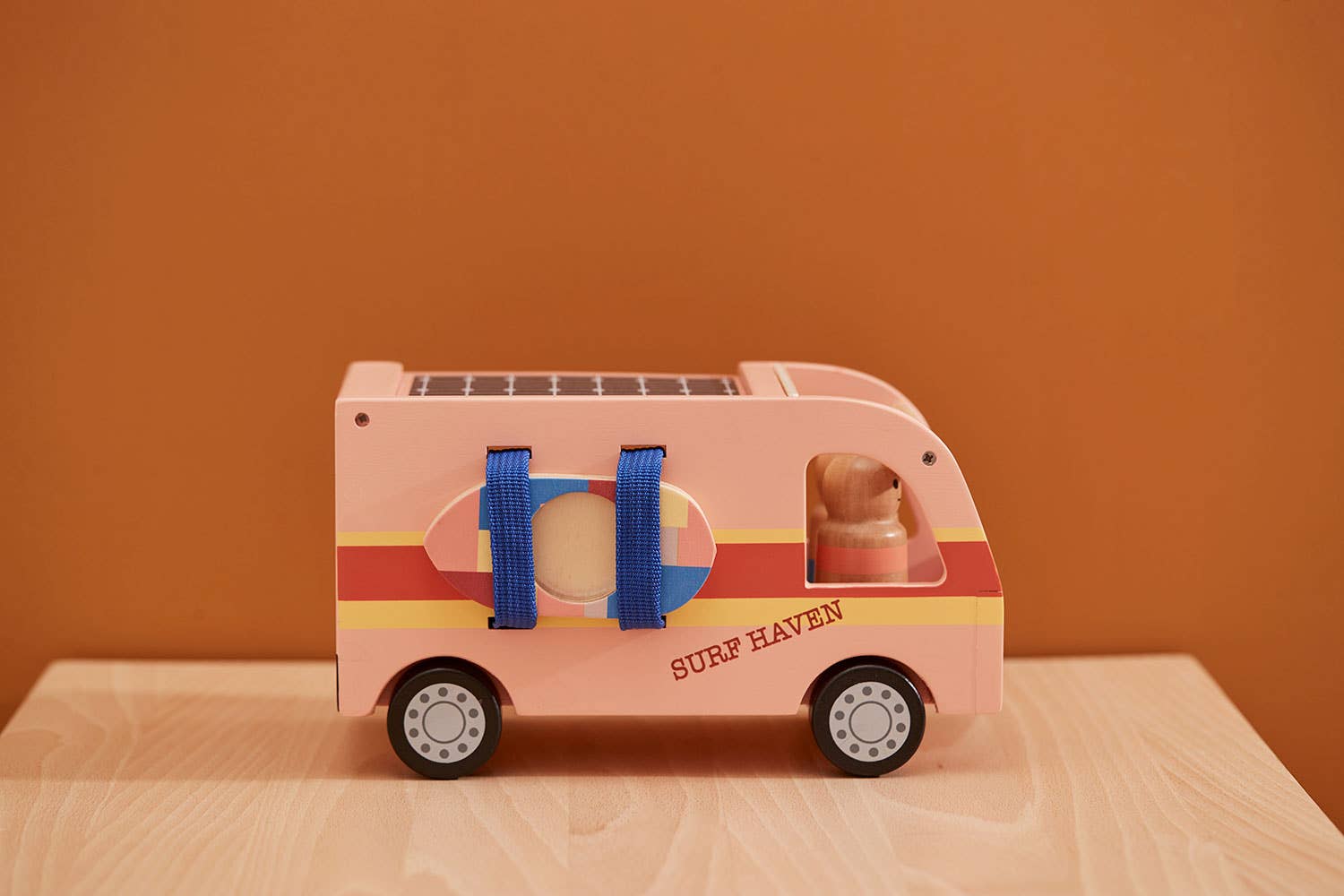 Wooden Campervan and accessories