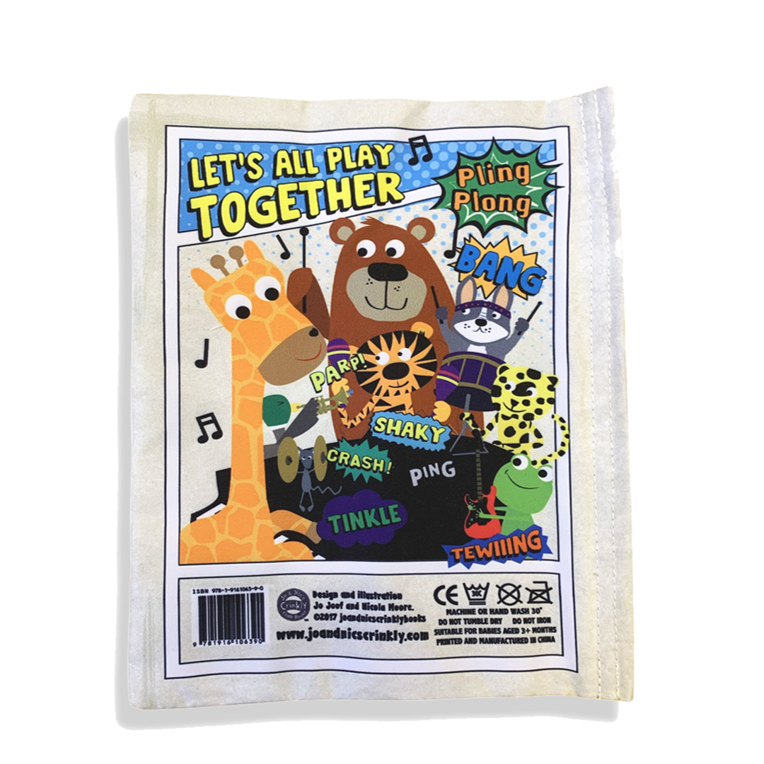 Nursery Times - Crinkly Cloth Book - COMIC ISSUE 1 - Music