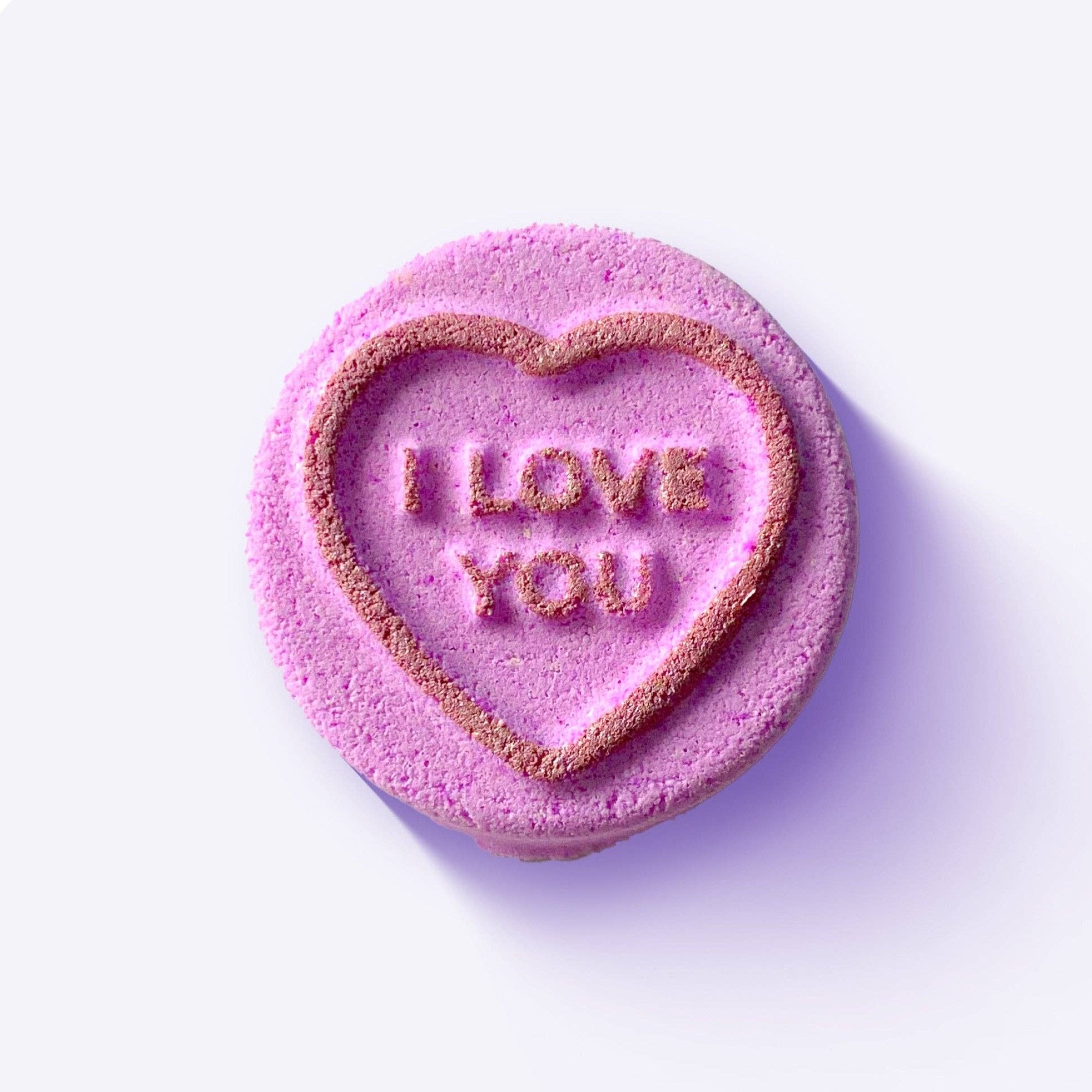 Pink Candy Heart Bath Bomb