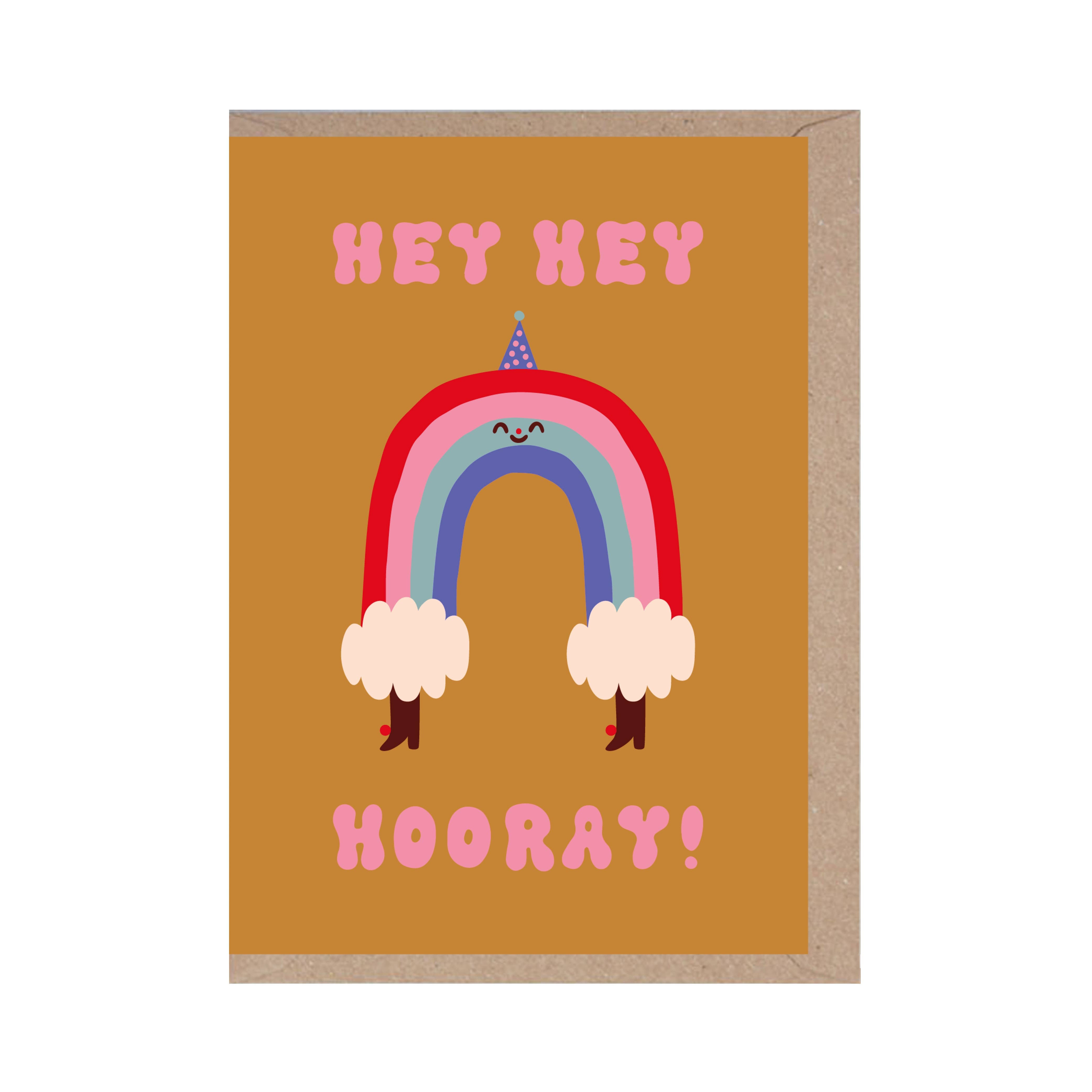 Rumble Cards - Hey Hey Hooray - Congratulations - Wedding - Birthday - Baby Card